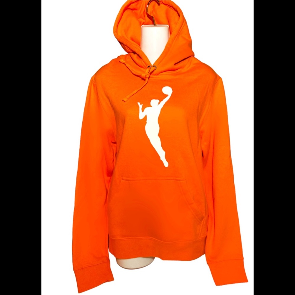 WNBA Orange Logowoman Pullover Hoodie - NWT
